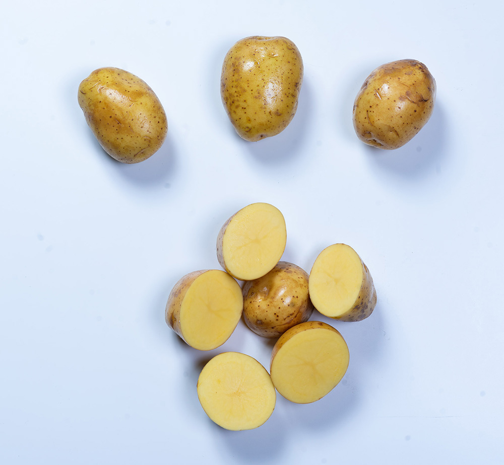 Halving potatoes - PIP Innovations